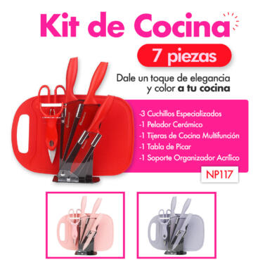 Set de Cuchillos Premium 7 Piezas – Cocina como un profesional desde casa